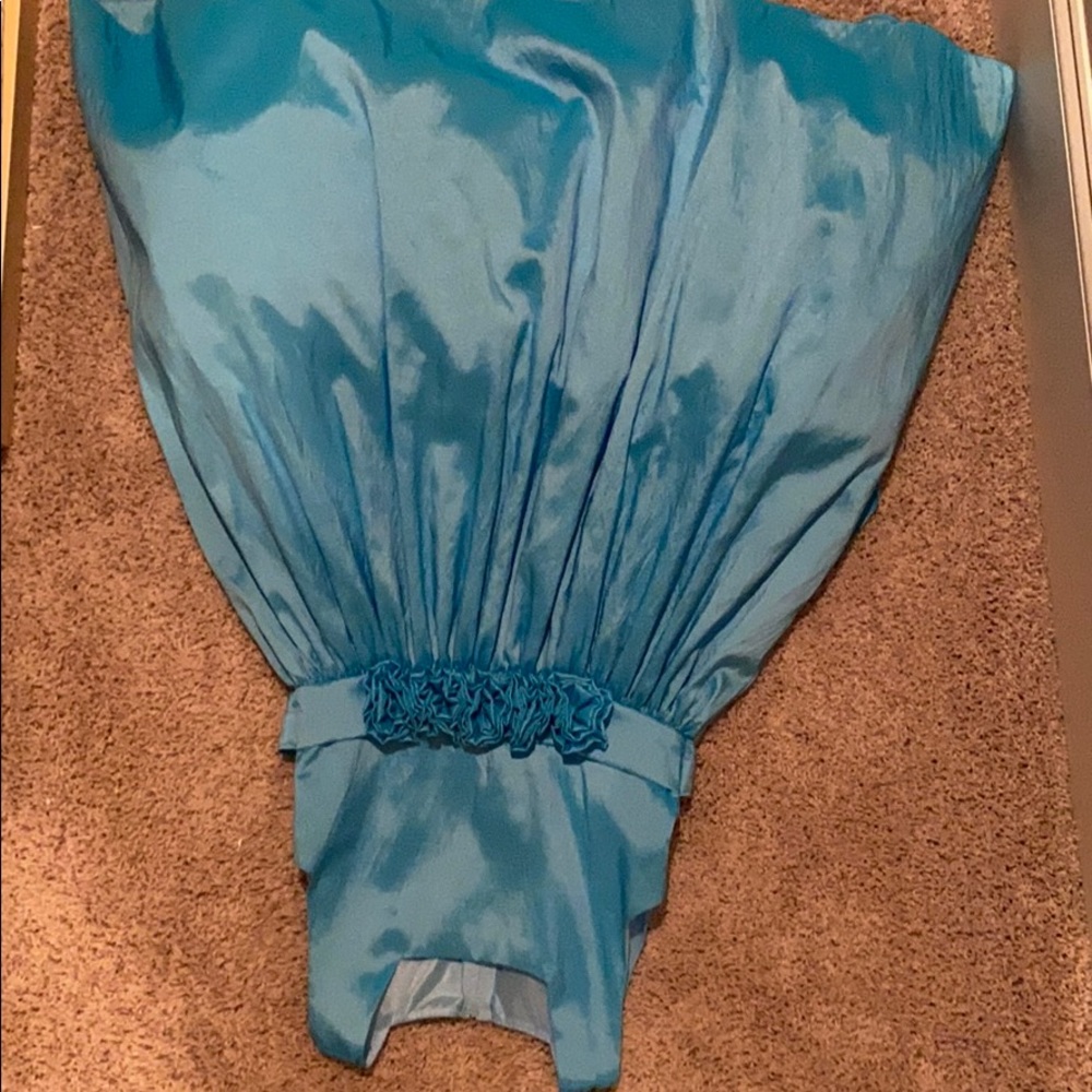 Sweet kids turquoise formal dress